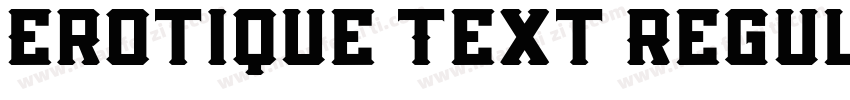 Erotique Text Regul字体转换